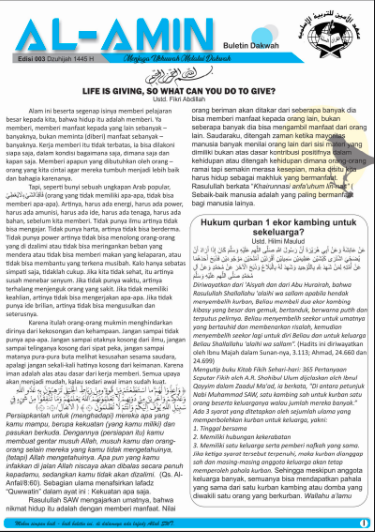 Buletin Edisi 003 Juni 2024